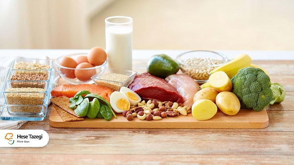 غذاهای پر پروتئین - حس تازگی